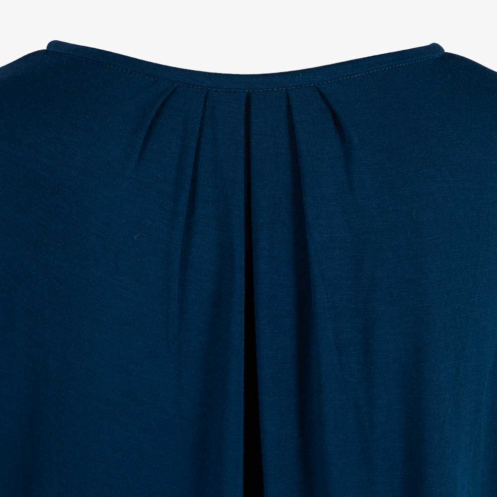 Majestic RH Boxy Shirt extrafine | indigo