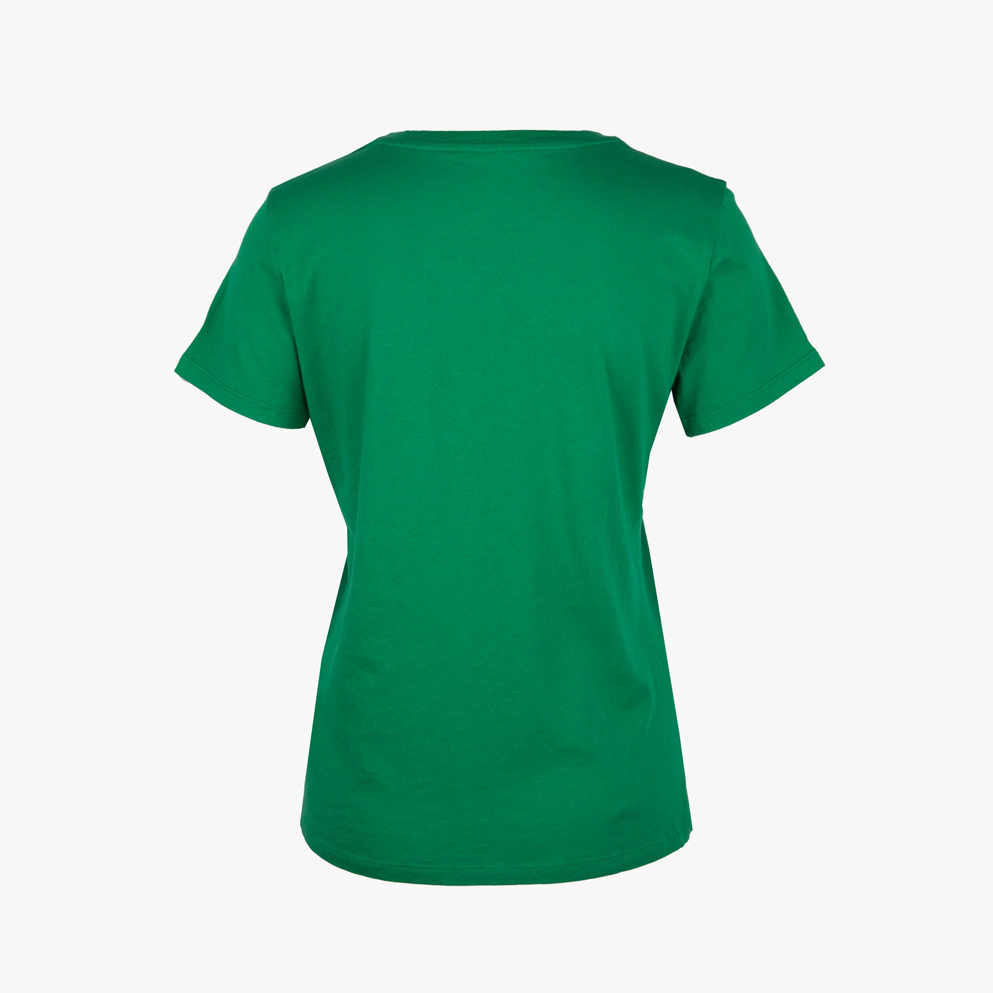 Majestic Basic Shirt Cotton | grün
