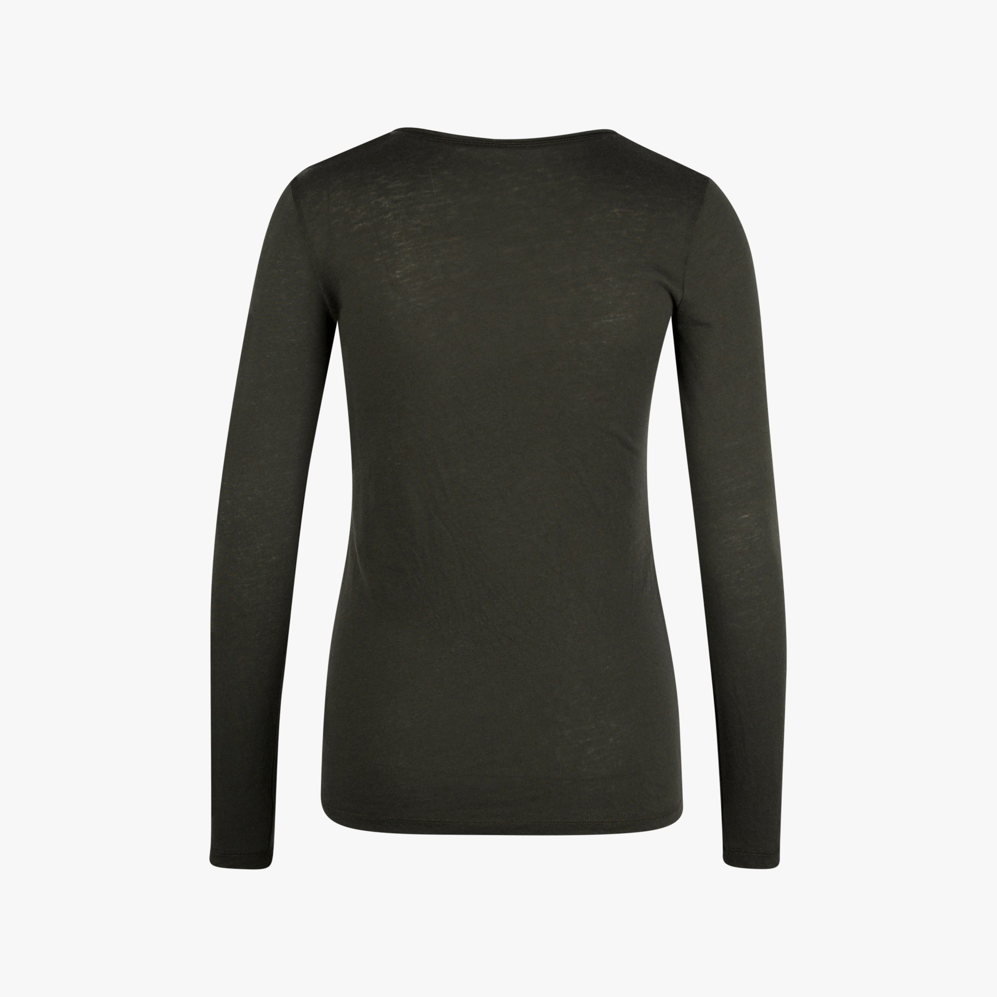 Majestic Filatures RH Shirt Cashmere | dunkelgrün