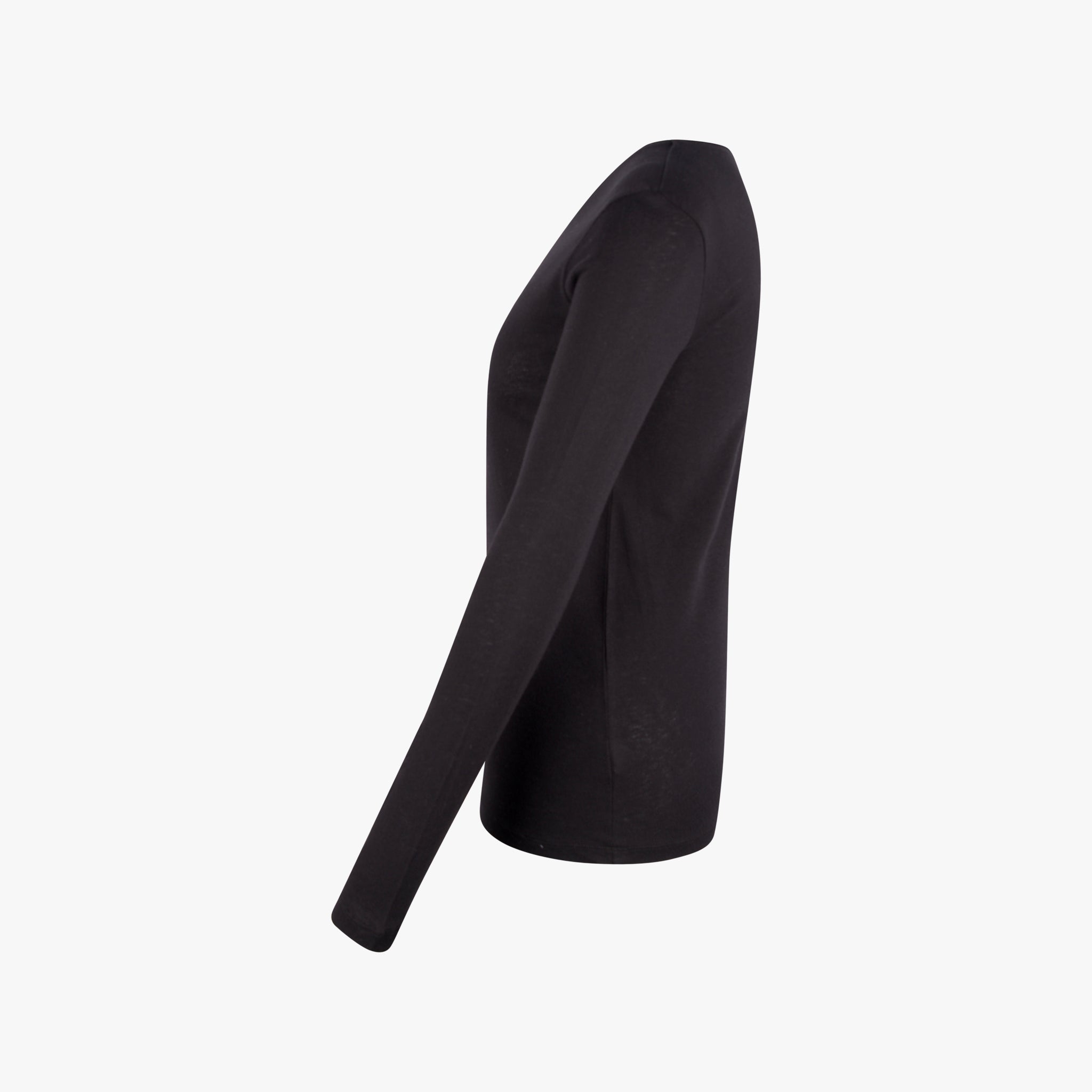Majestic Filatures RH Shirt Cashmere | schwarz