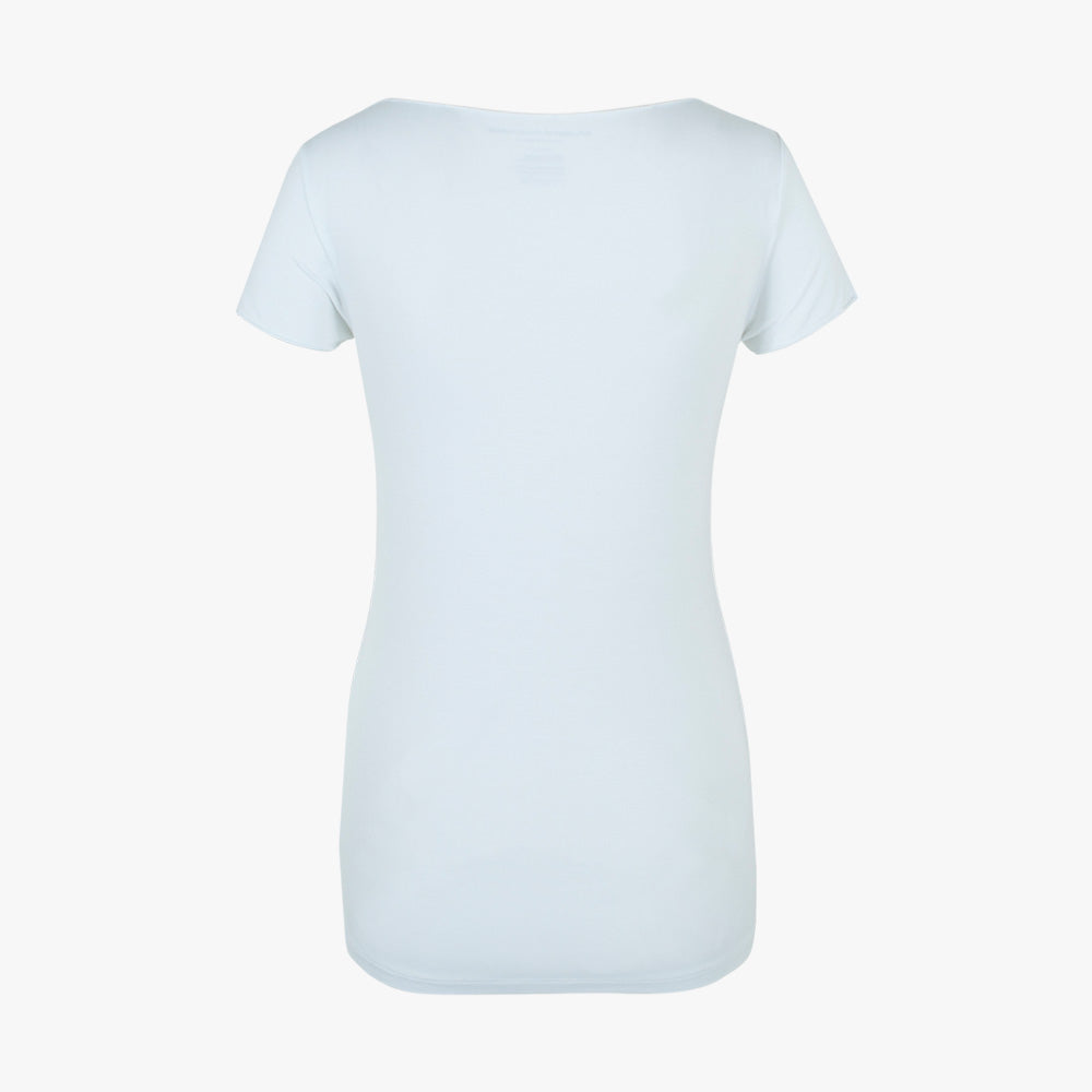 1/4 RH-Shirt uni | weiß