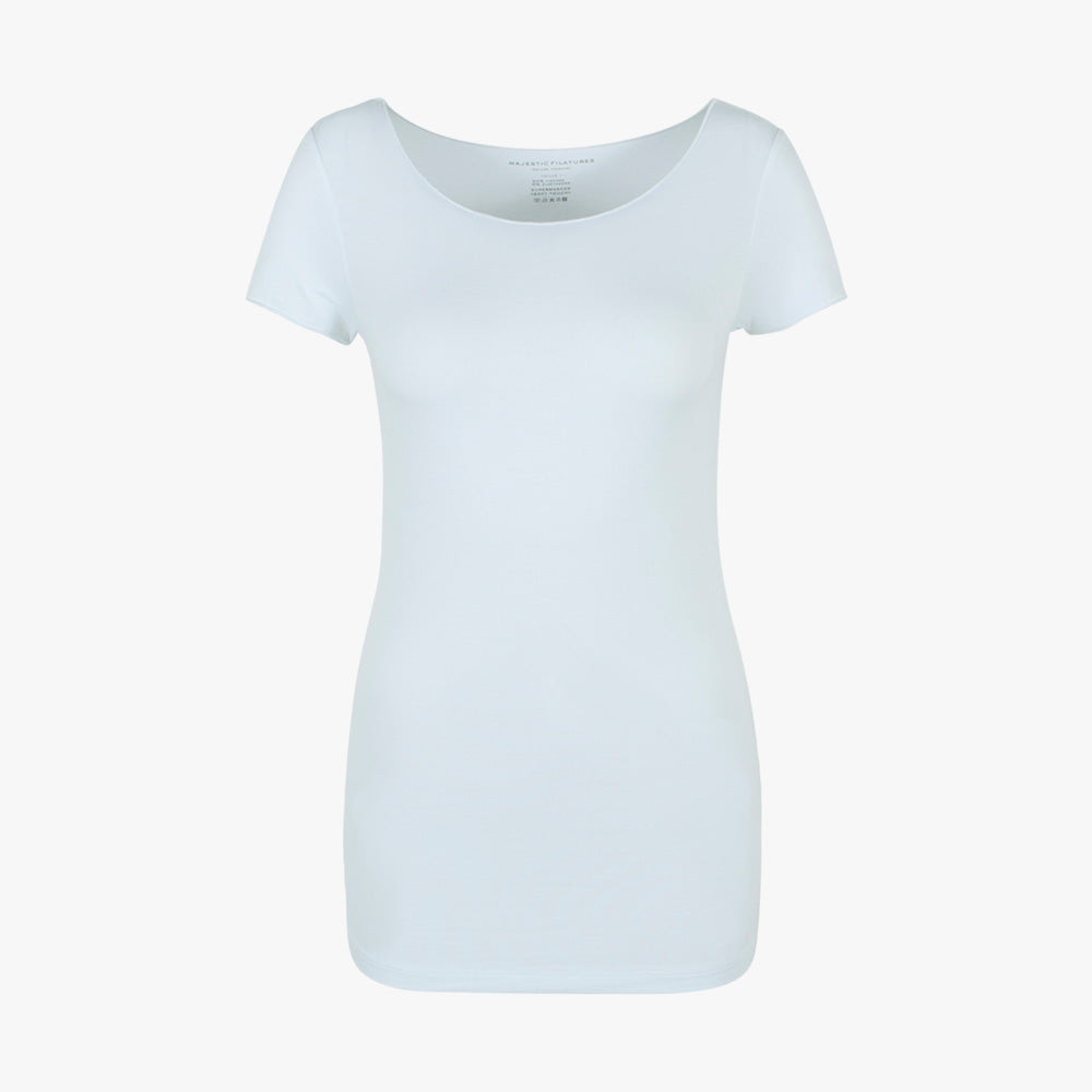 1/4 RH-Shirt uni | weiß
