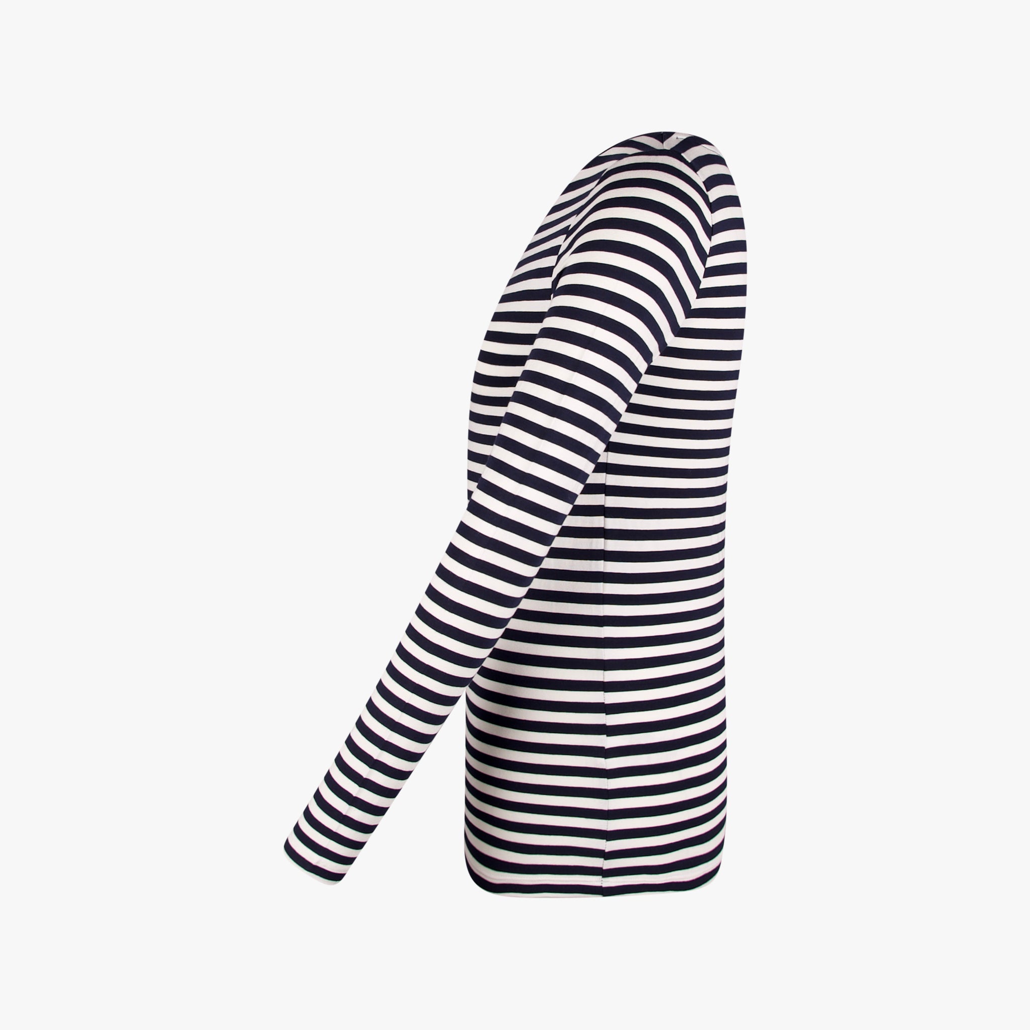 Majestic Ringelshirt | blau-weiß