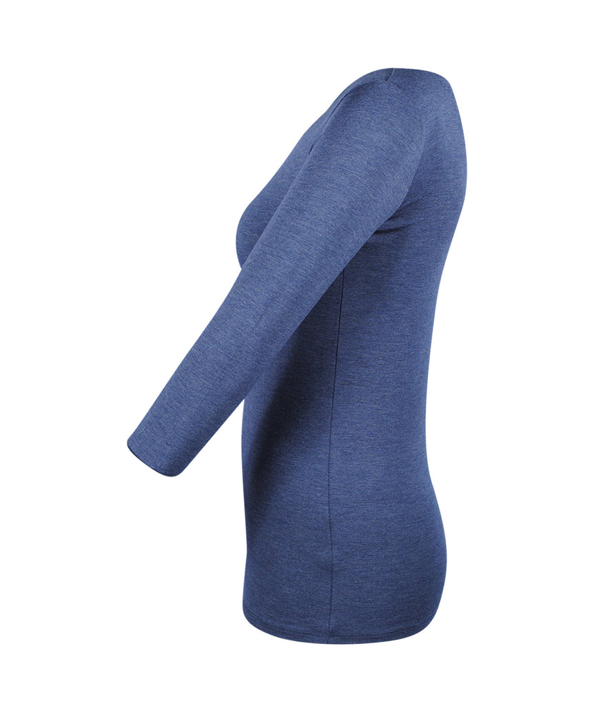 3/4 U-Shirt | denim