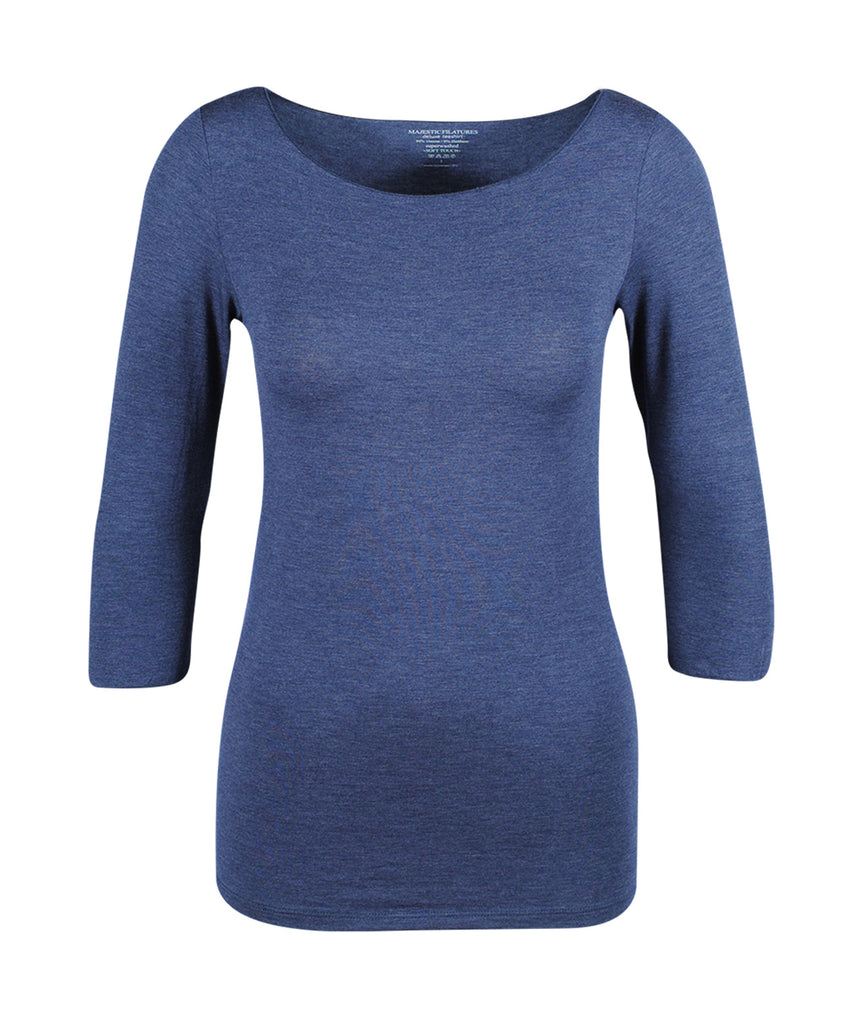 3/4 U-Shirt | denim