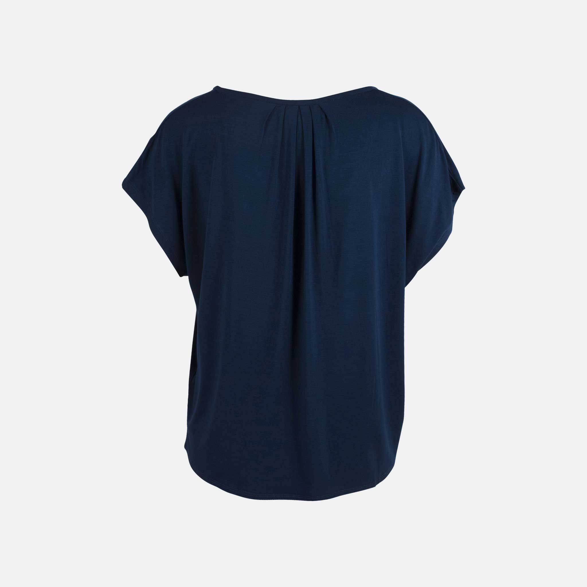 Majestic V-Shirt Boxy | indigo