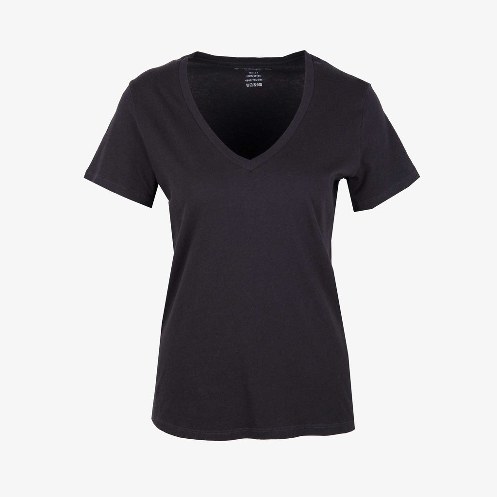 Majestic V-Shirt Cotton | marine