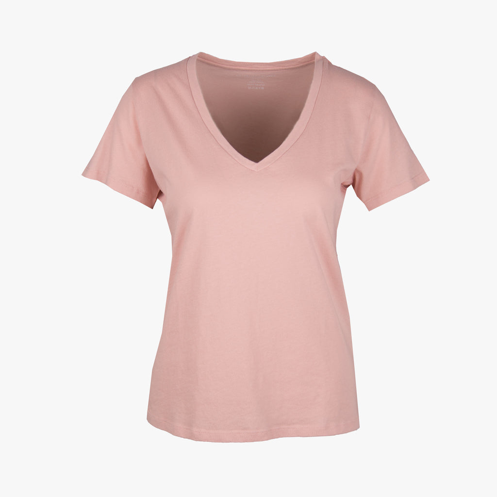 Majestic V-Shirt Cotton | rose