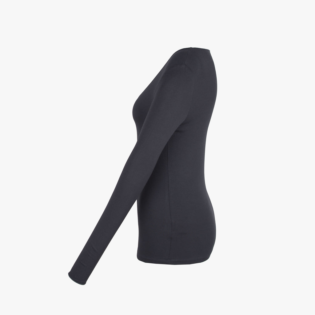 Majestic V-Shirt | blau