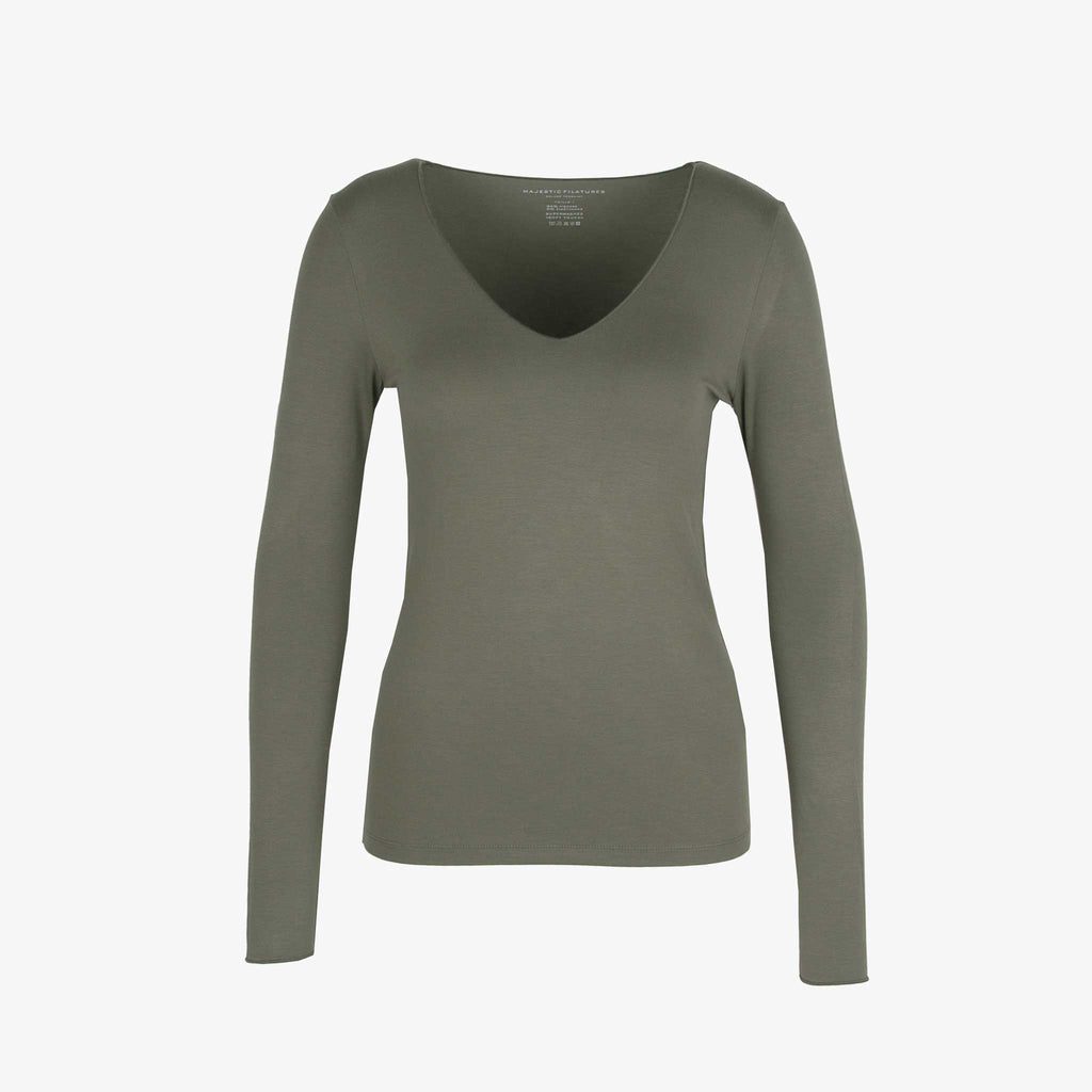 Majestic V-Shirt | hellkhaki