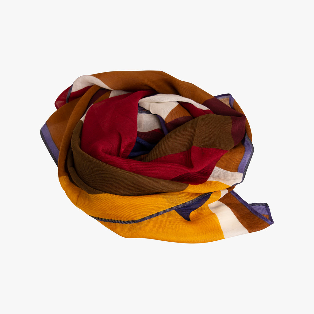 Wollschal M-Ruban | senf