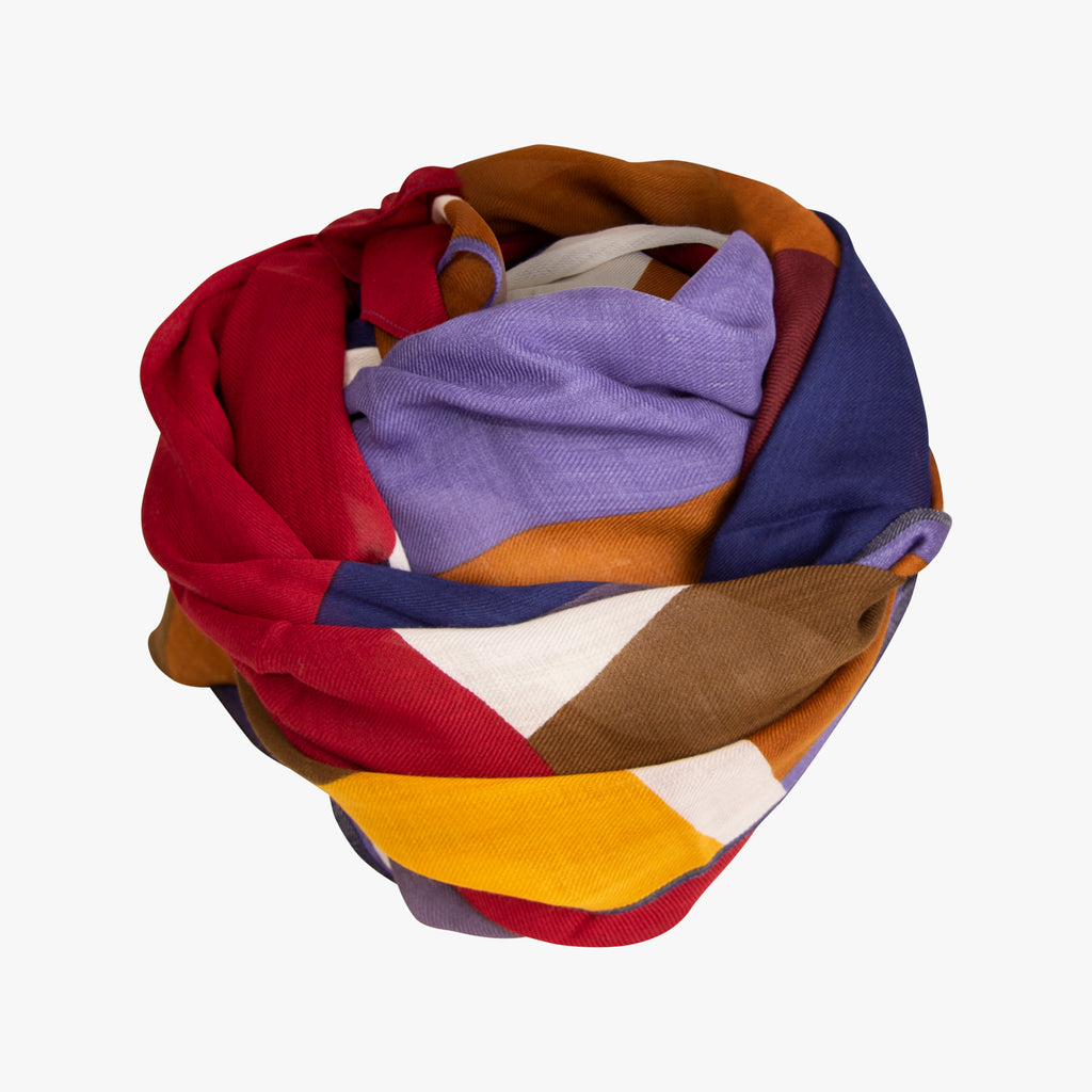 Wollschal M-Ruban | senf
