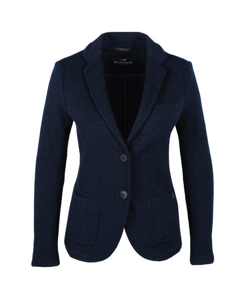 Jerseyblazer Terry | navy