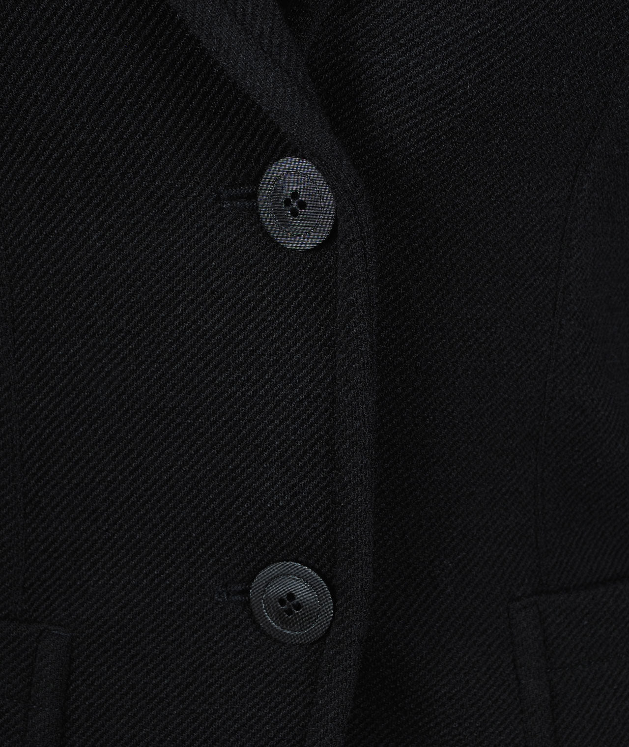 Jerseyblazer Terry | schwarz