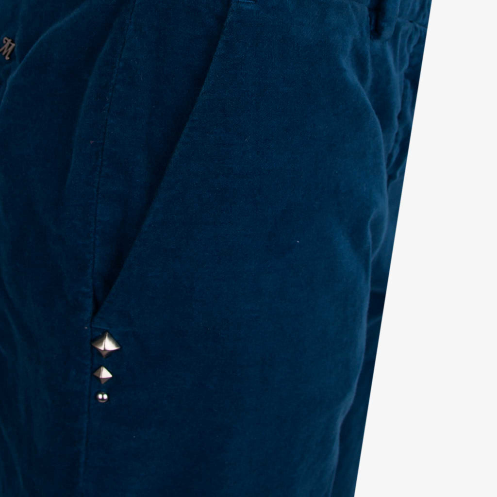 Masons Chino Samt | petrol