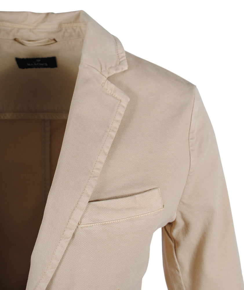 Jerseyblazer Terry Piqué | sand
