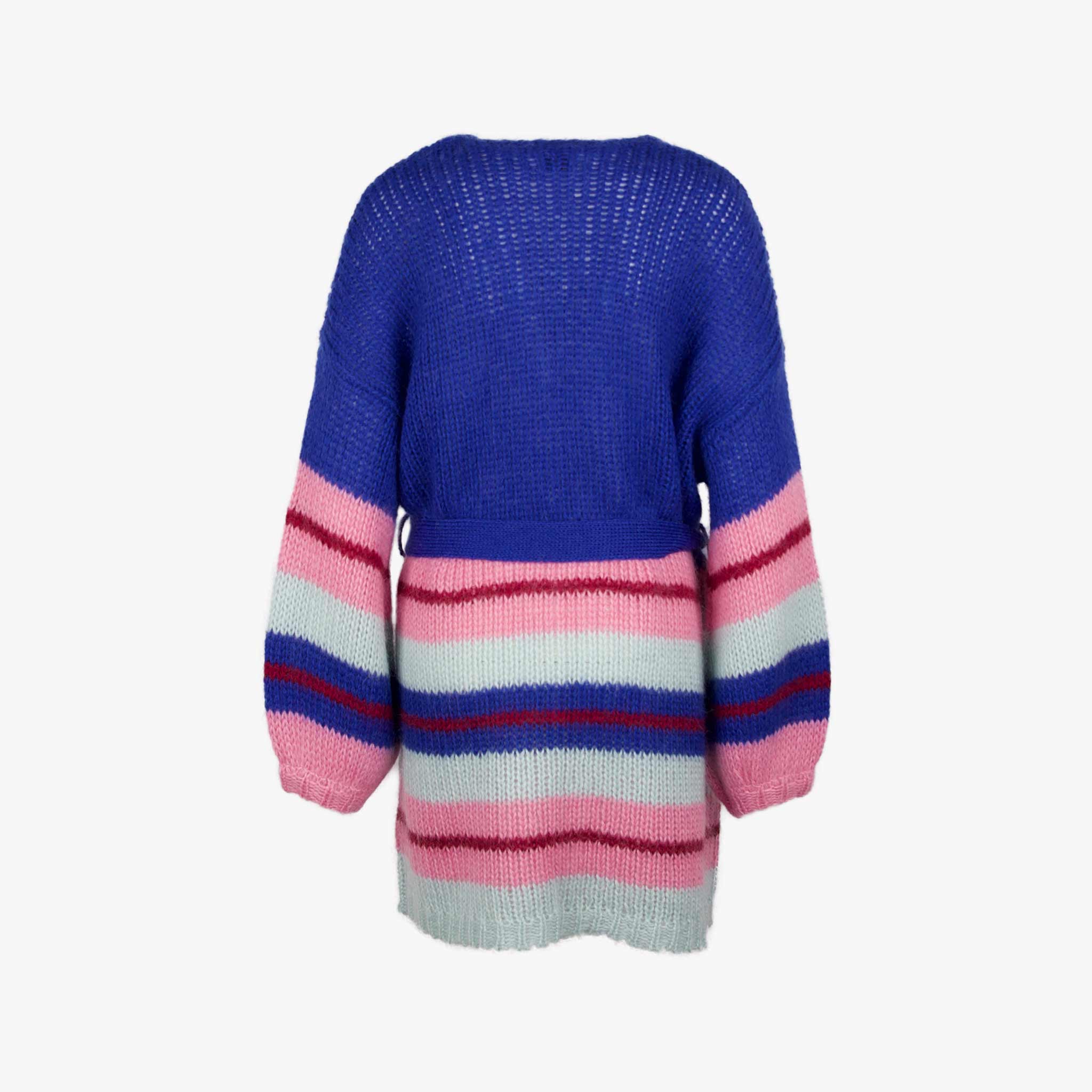 ME369 Cardigan Open Joil | blau