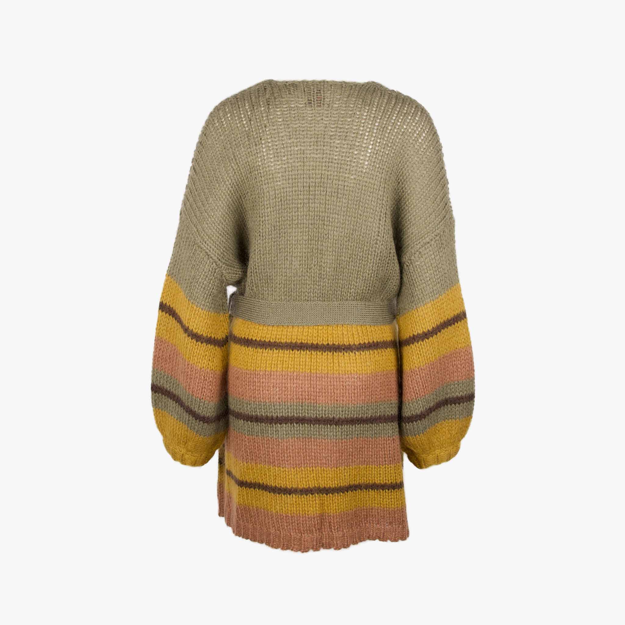 ME369 Cardigan Open Joil | grün