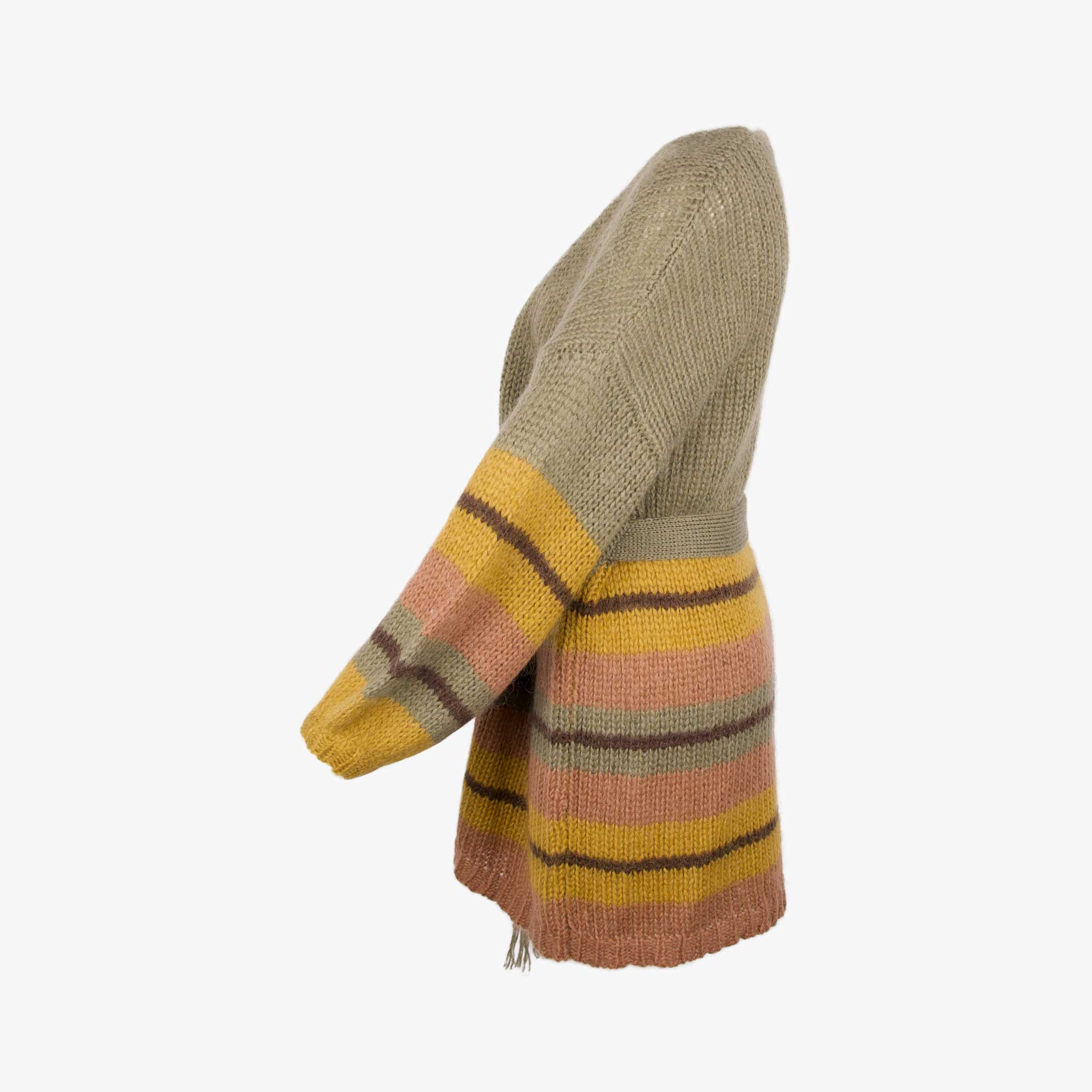 ME369 Cardigan Open Joil | grün