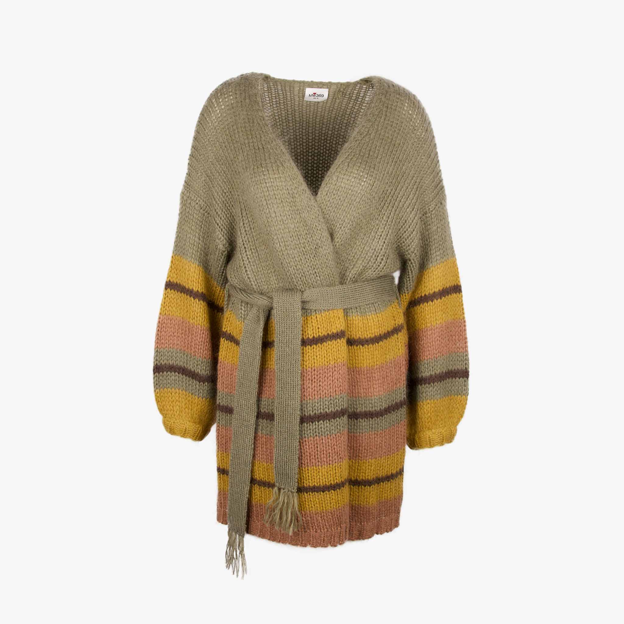 ME369 Cardigan Open Joil | grün