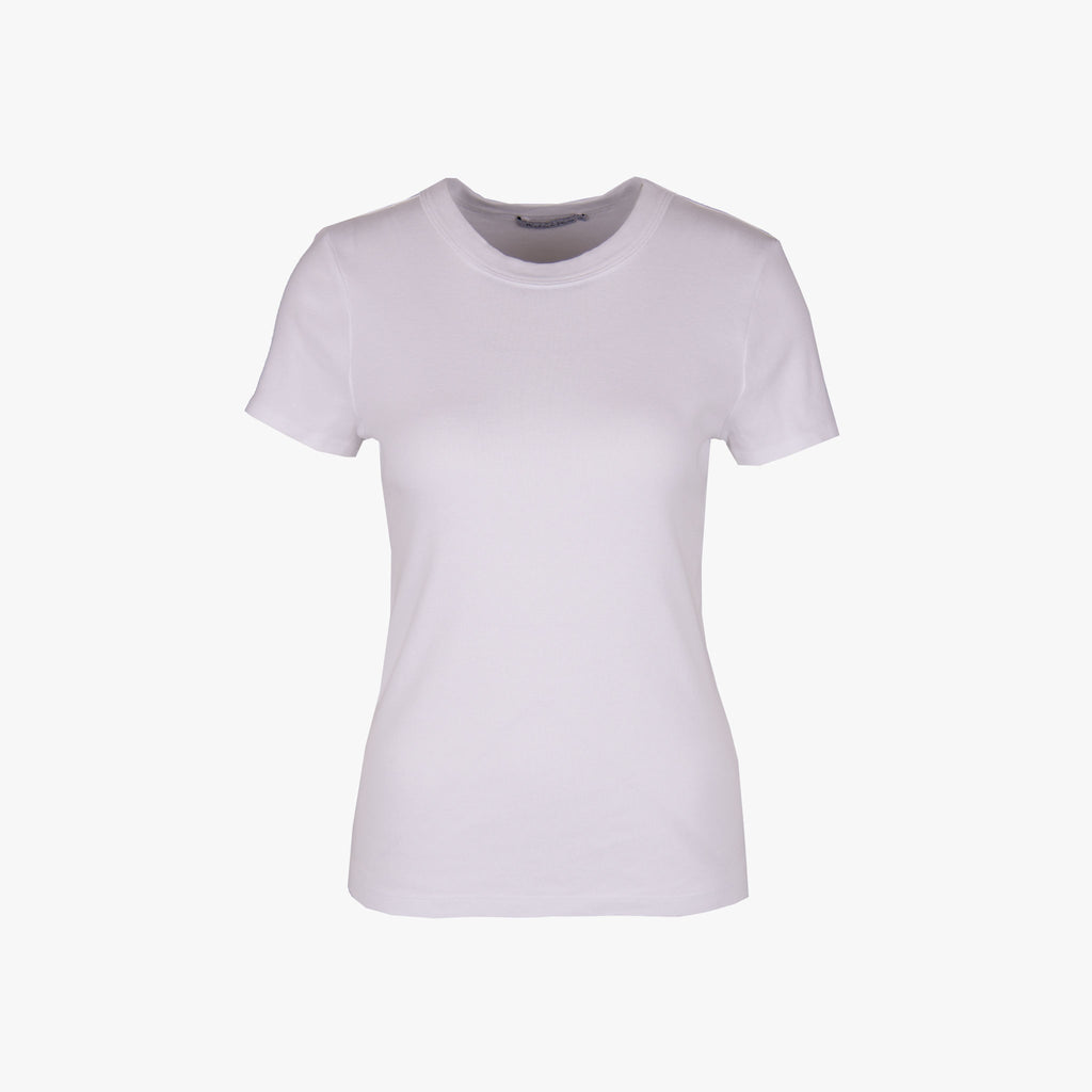 Michael Stars Rundhals Shirt sportiv | weiß