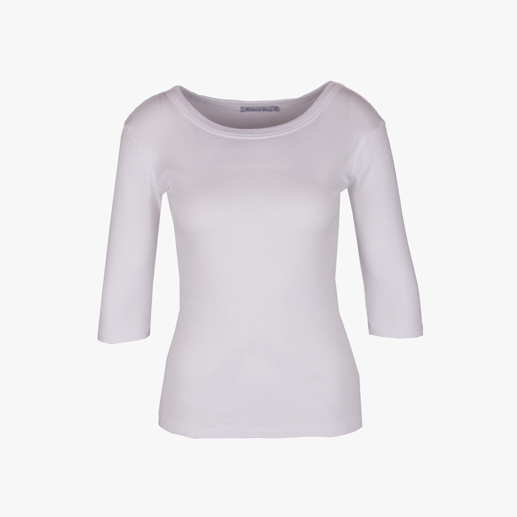 Michael Stars U-Shirt sportiv | weiß