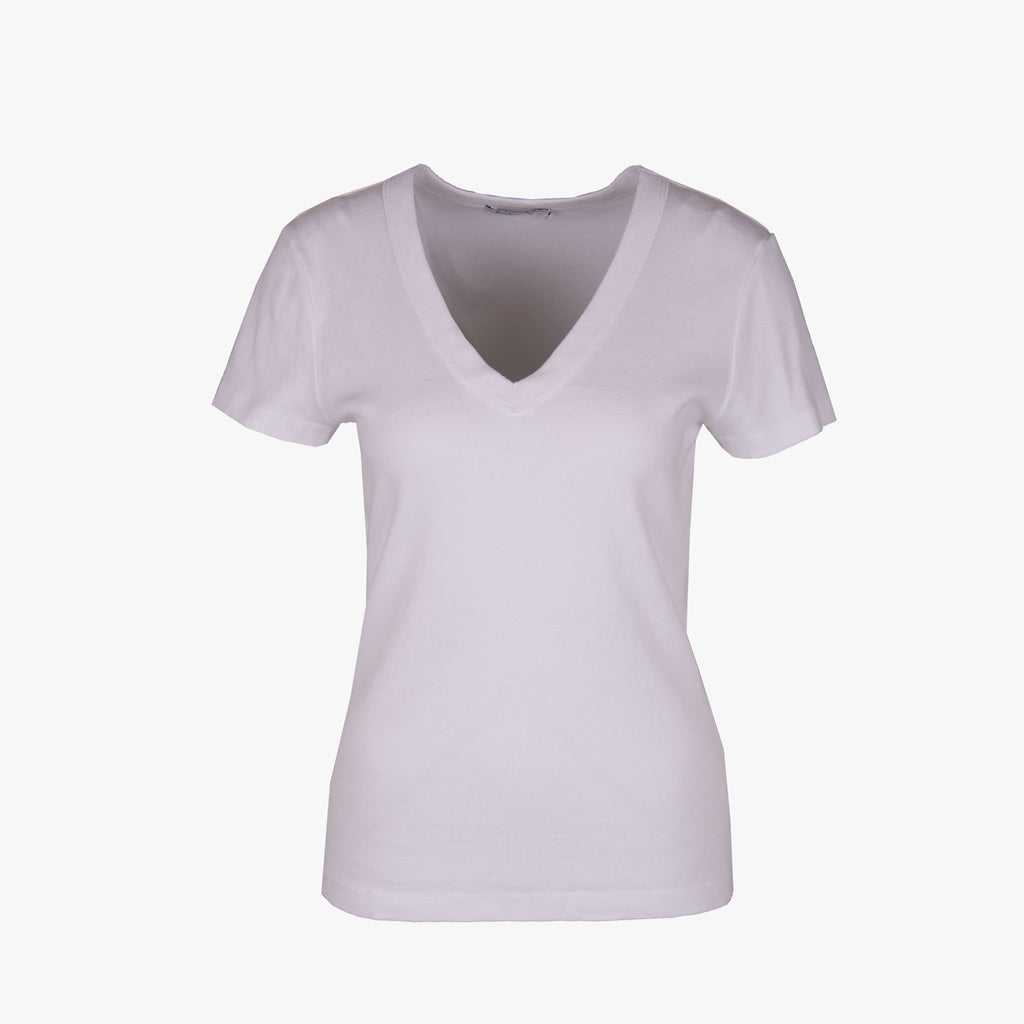 Michael Stars V-Shirt sportiv | weiß