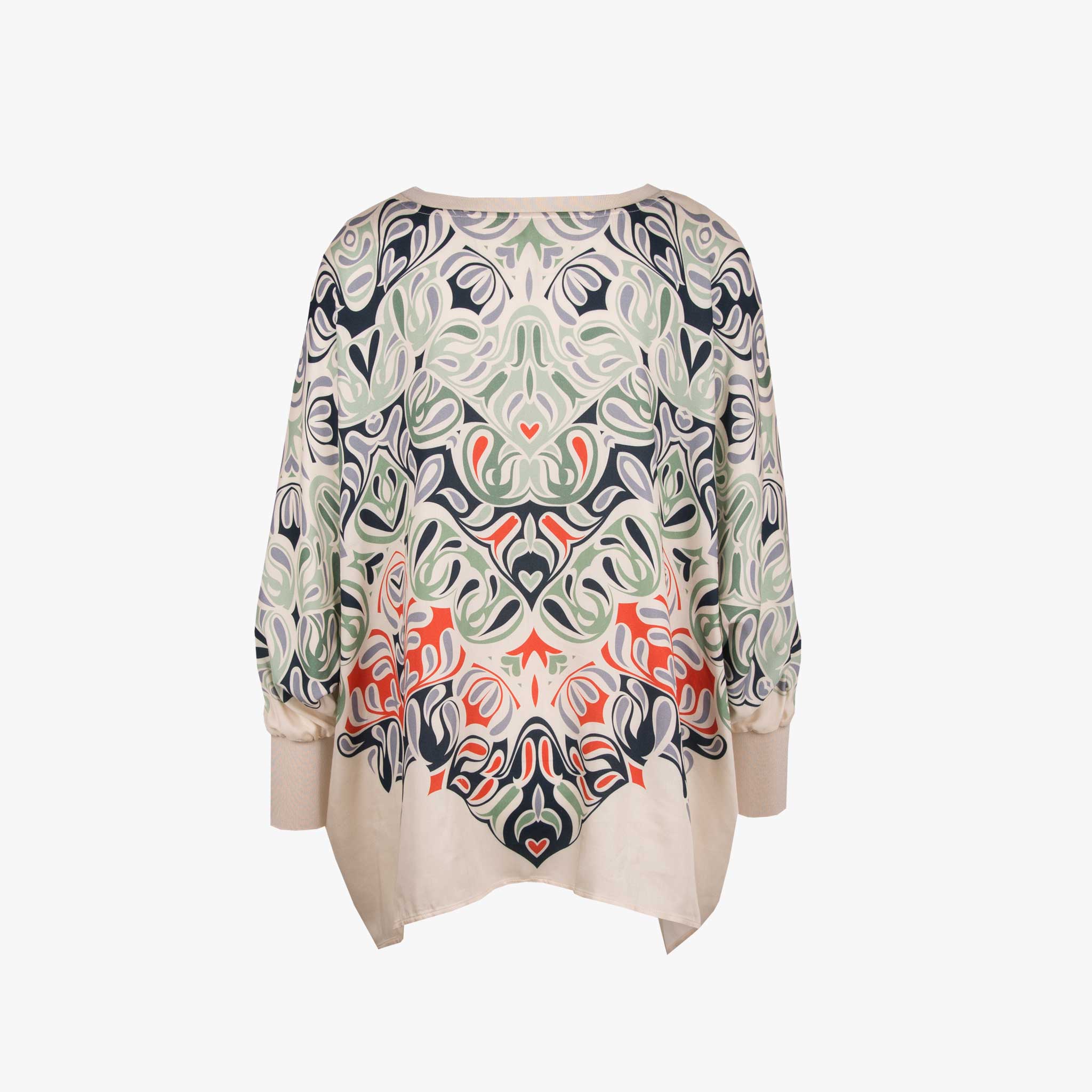 Milano Bluse oversized | multicolor