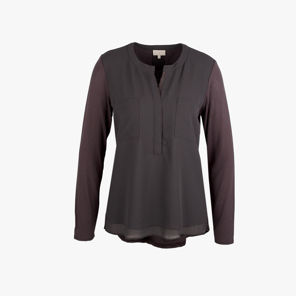 Milano Italy Blusenshirt | anthra