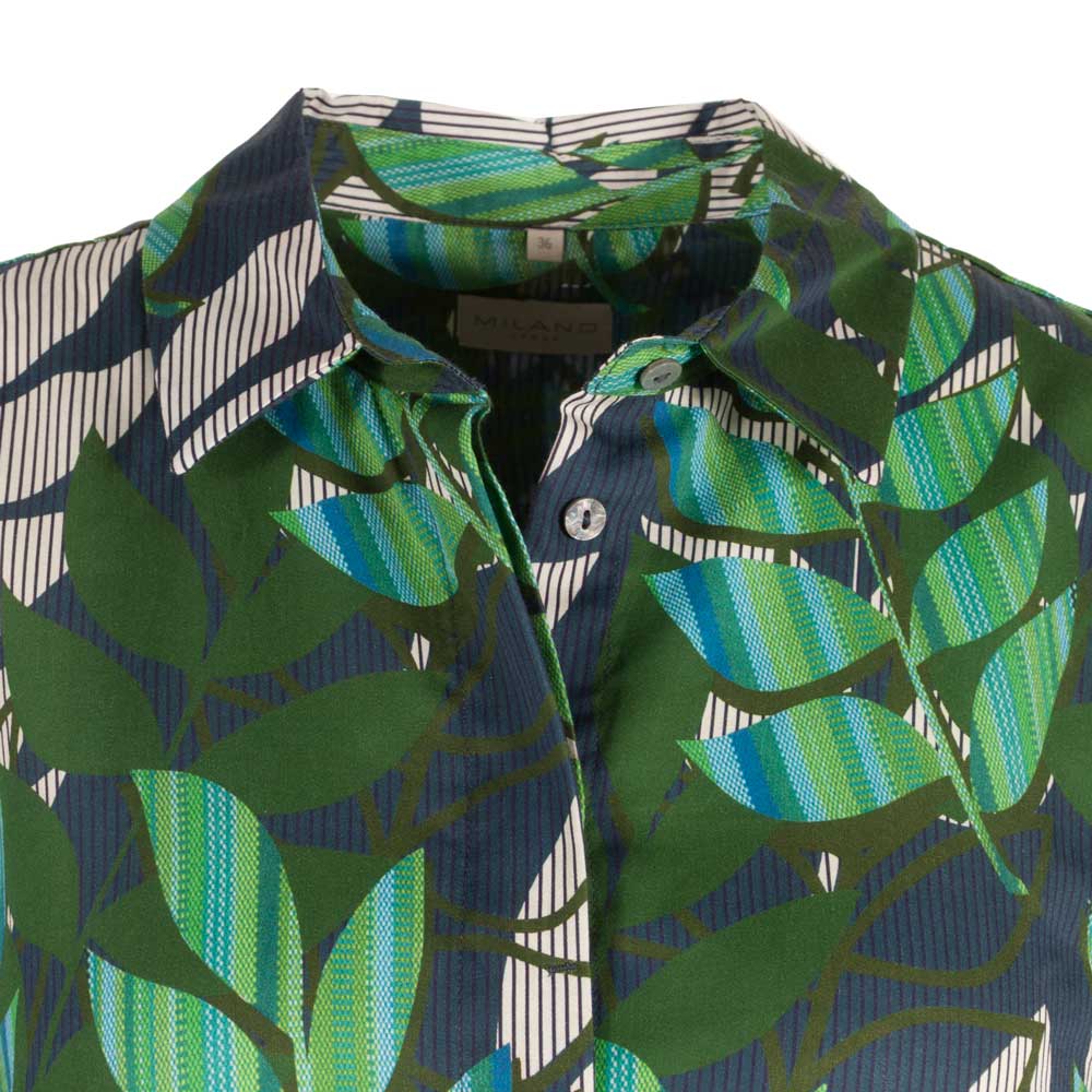Milano Italy Kleid Leaves | multicolor
