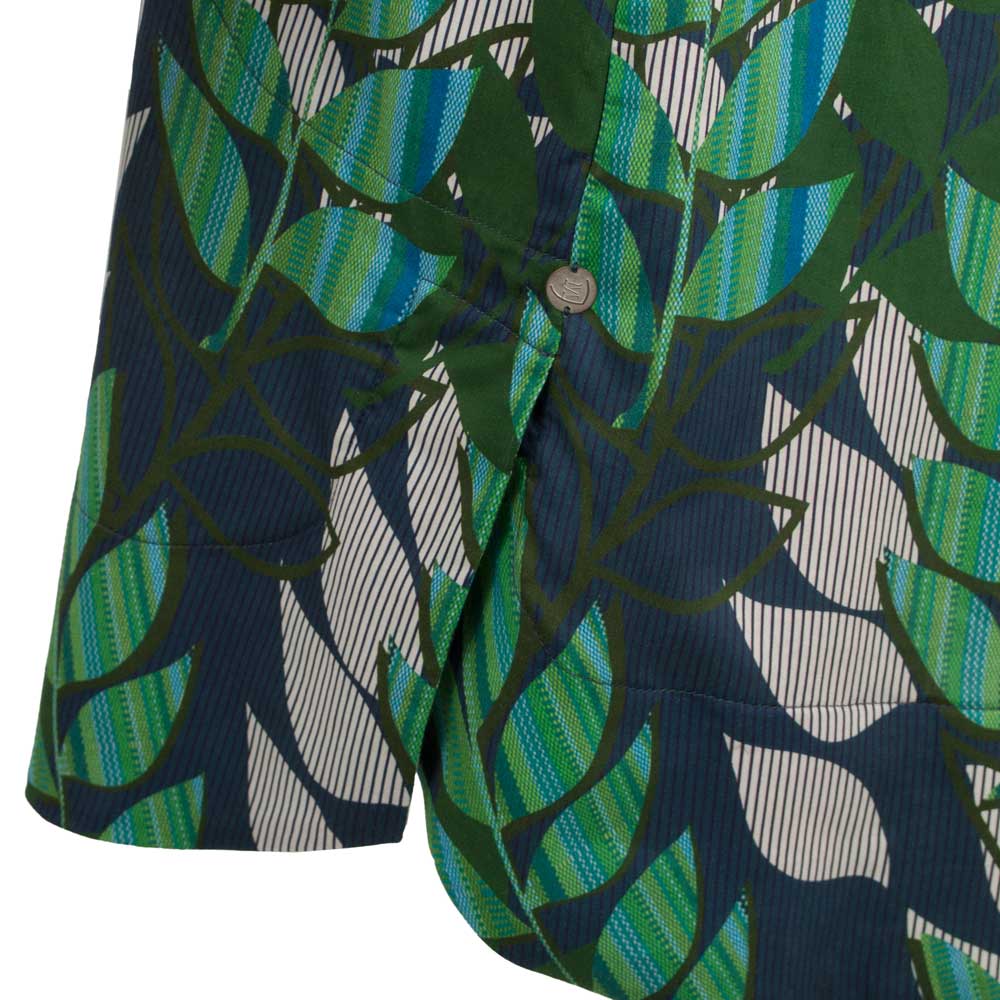 Milano Italy Kleid Leaves | multicolor
