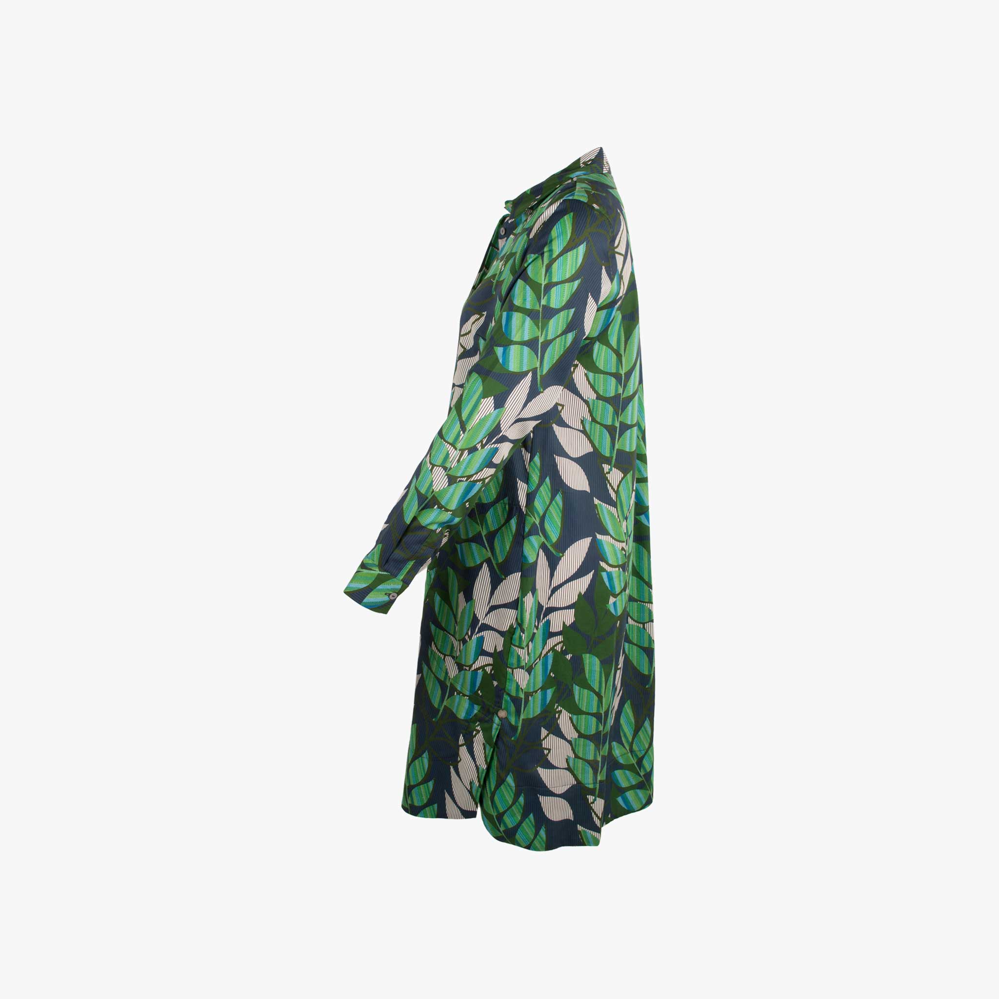 Milano Italy Kleid Leaves | multicolor