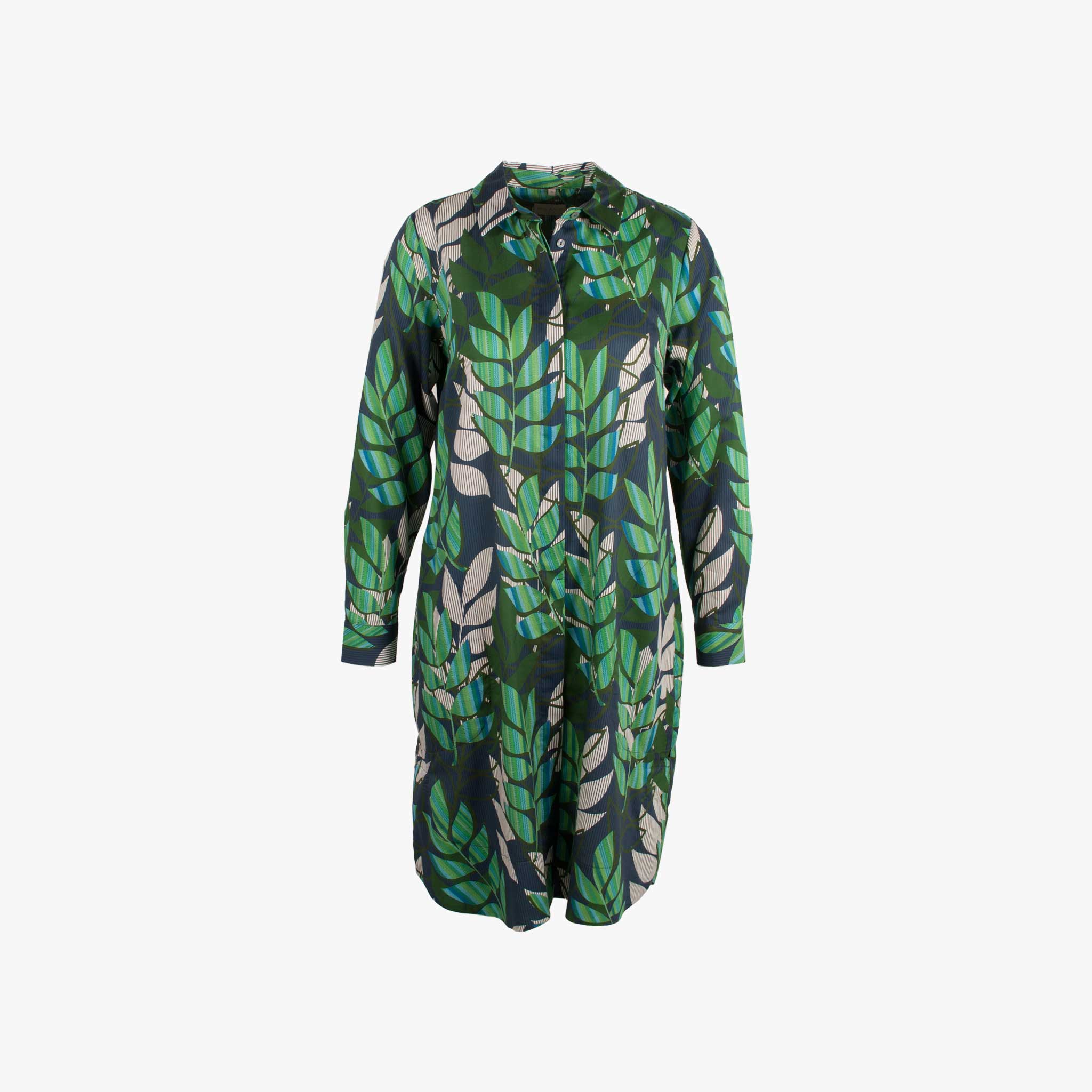 Milano Italy Kleid Leaves | multicolor