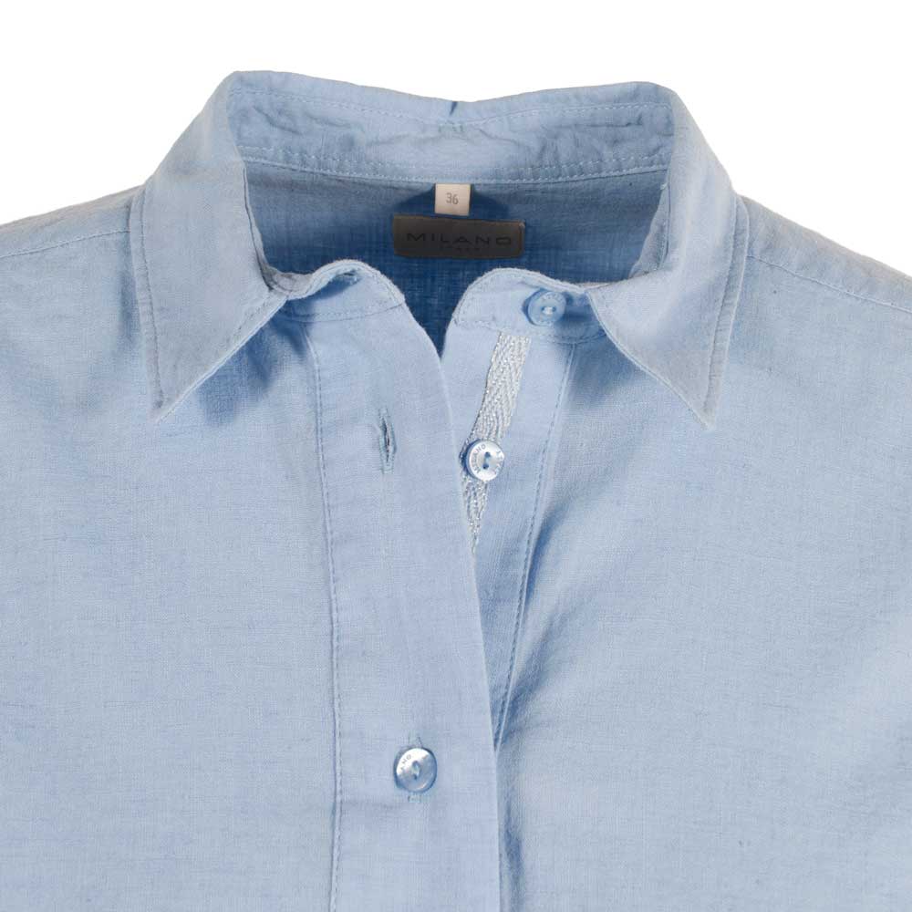 Milano Italy 1/1 Kleid Leinen | blau
