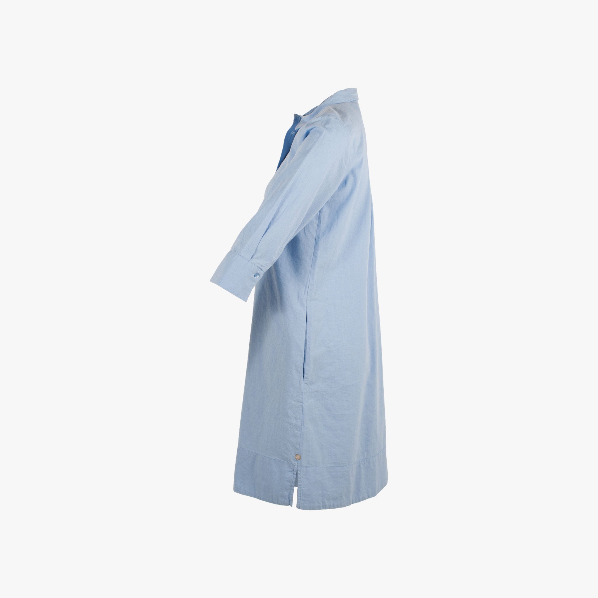 Milano Italy 1/1 Kleid Leinen | blau