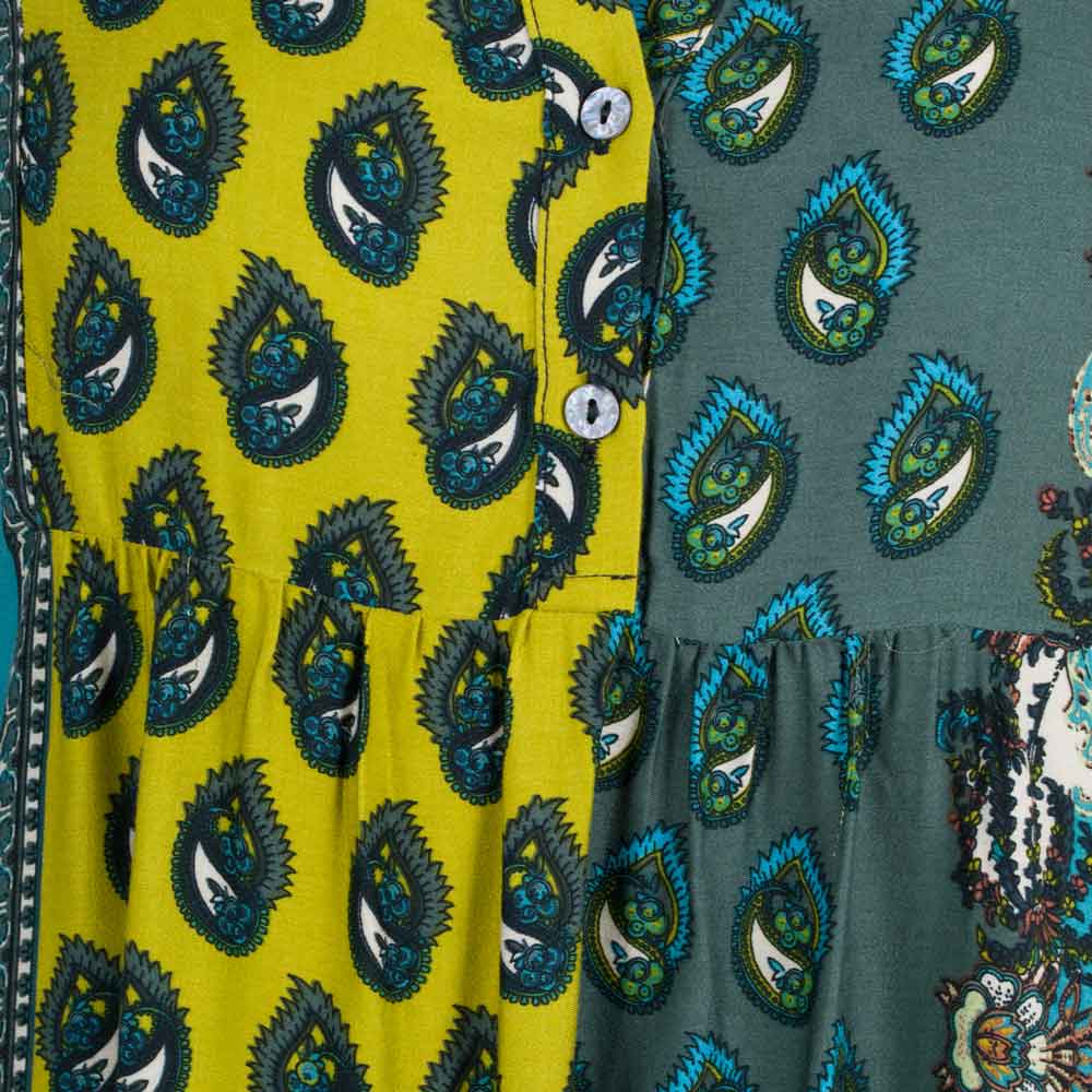 Milano Italy Kleid Patternprint | multicolor