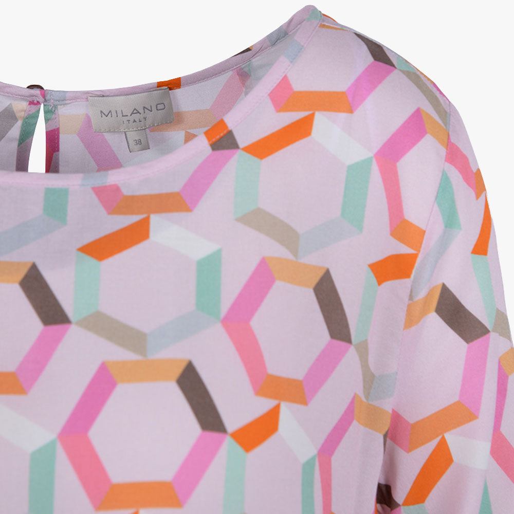 RH-Bluse Grafikprint (multicolor, 32) | multicolor