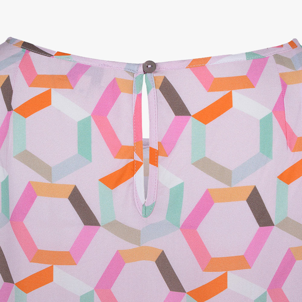 RH-Bluse Grafikprint (multicolor, 32) | multicolor
