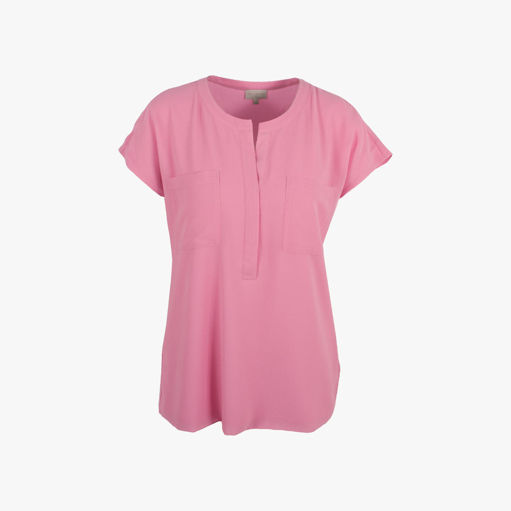 Milano Italy Shirtbluse uni | rose