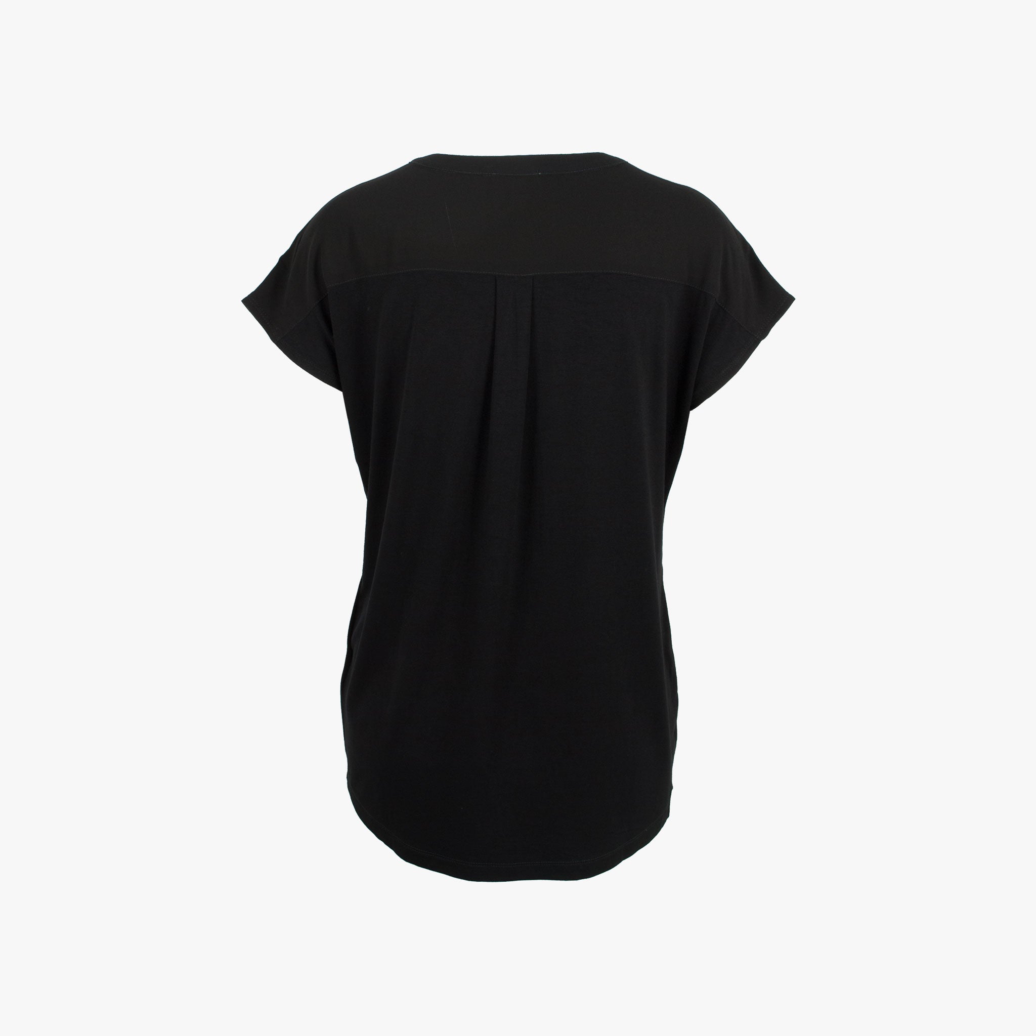 Milano Italy Shirtbluse uni | schwarz