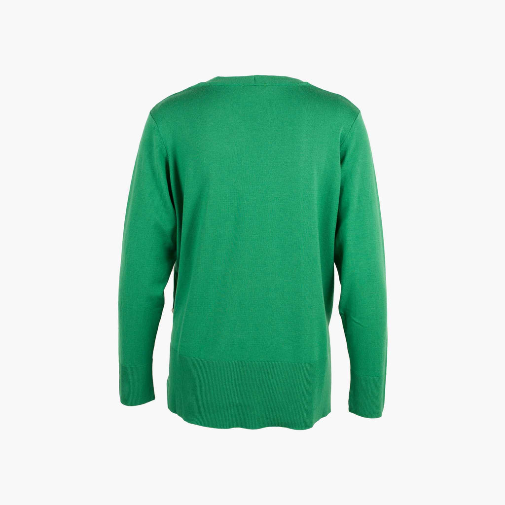 Milano Italy Strickjacke Viskose | grün