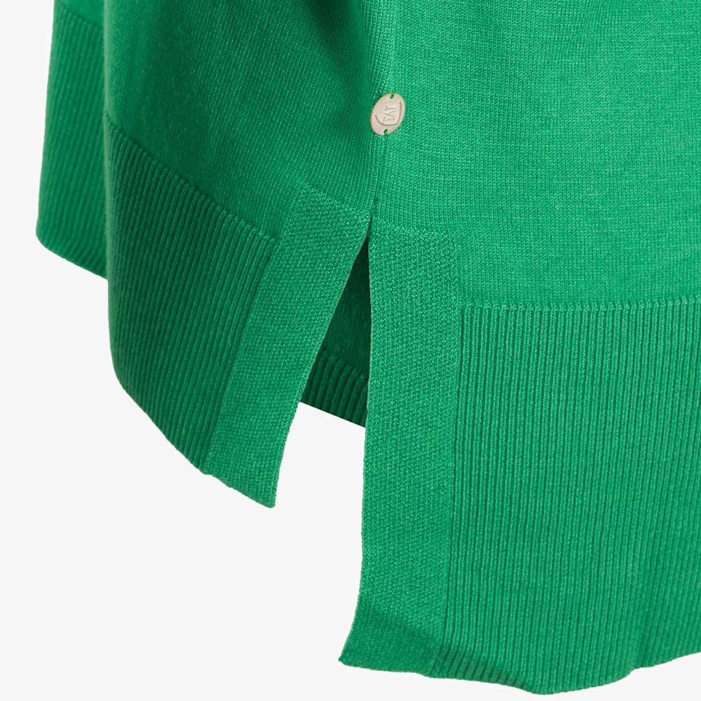 Milano Italy Strickjacke Viskose | grün
