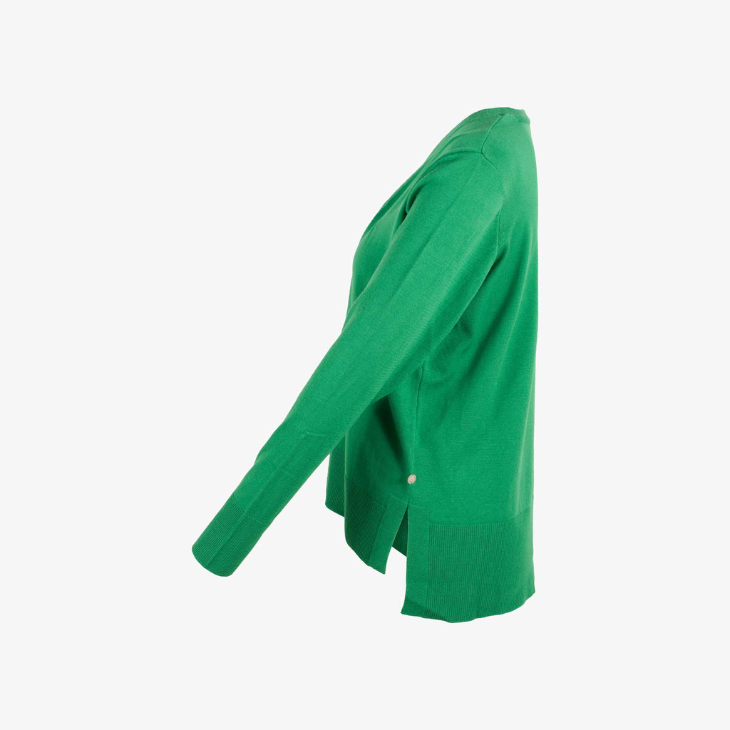 Milano Italy Strickjacke Viskose | grün