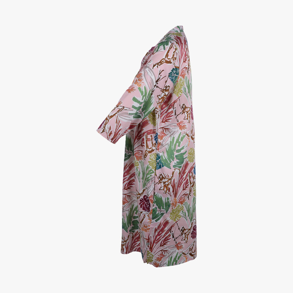 Kleid Leafprint (multicolor, 32) | multicolor