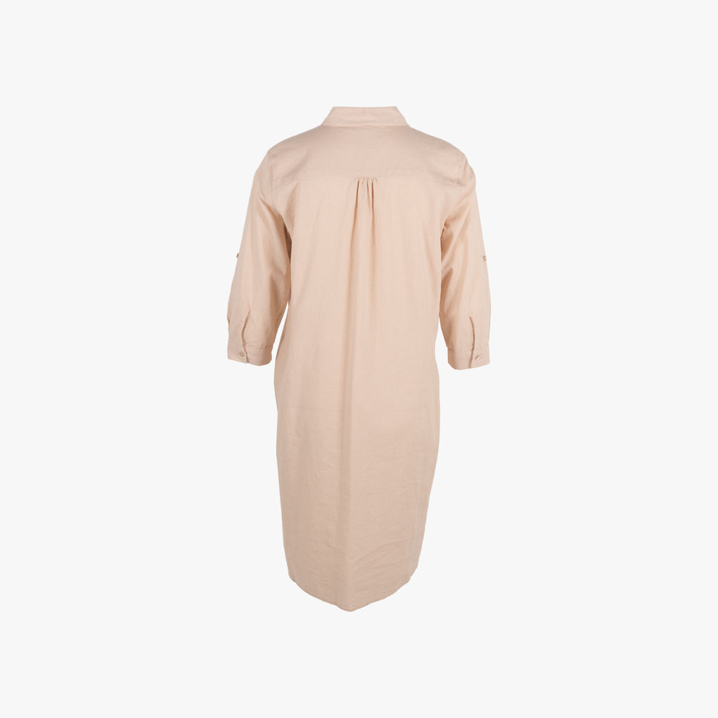 Milano Italy Kleid Leinenmix | sand