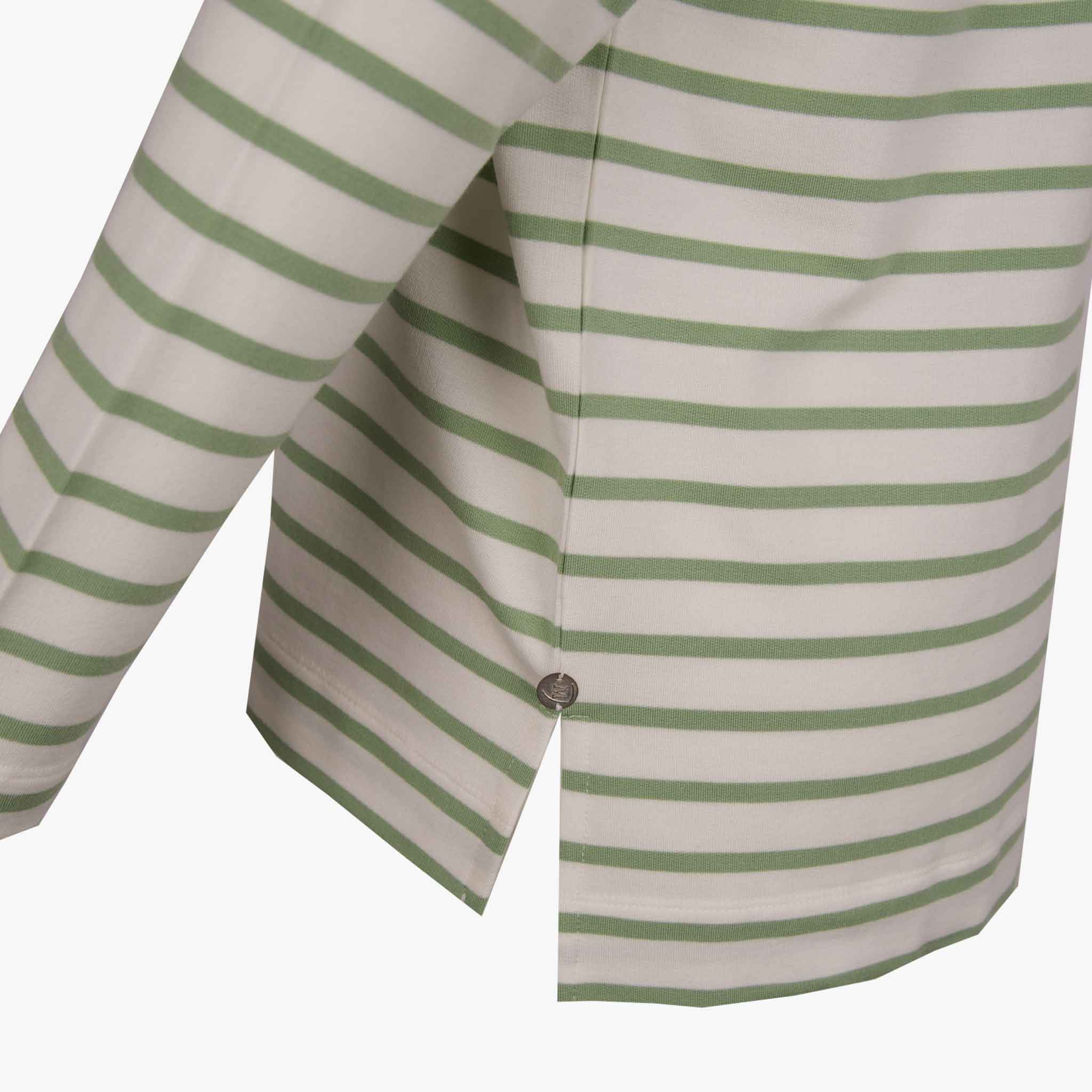 Milano Shirt Streifen | grün
