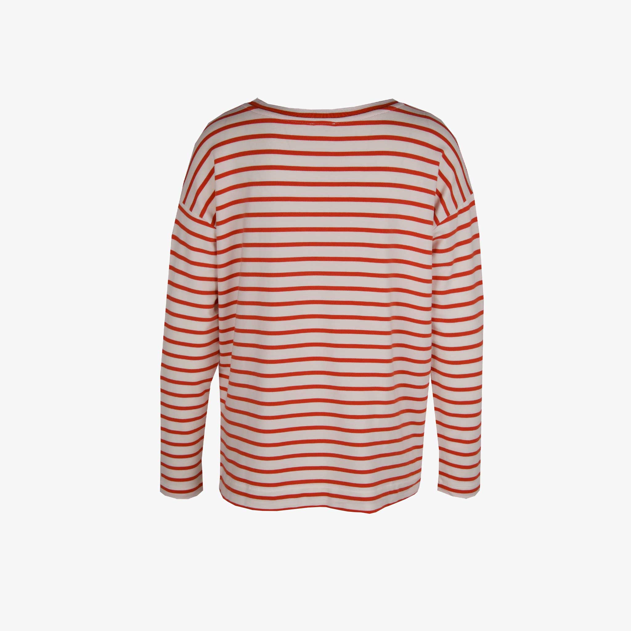 Milano Shirt Streifen | orange