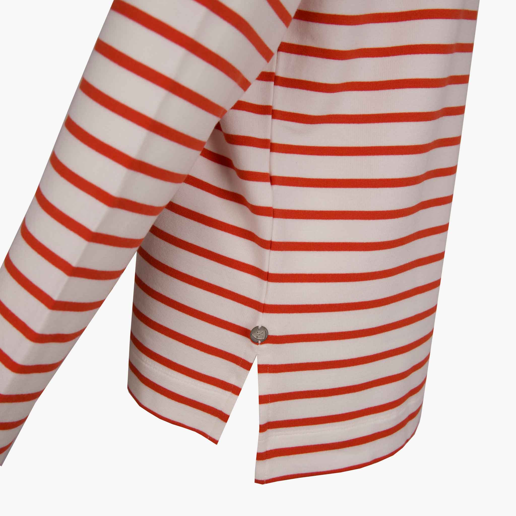 Milano Shirt Streifen | orange