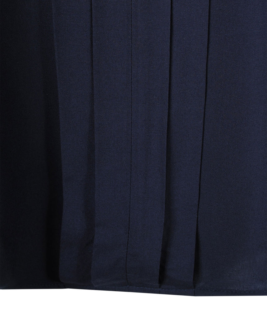 Schlupfblusenshirt uni | navy