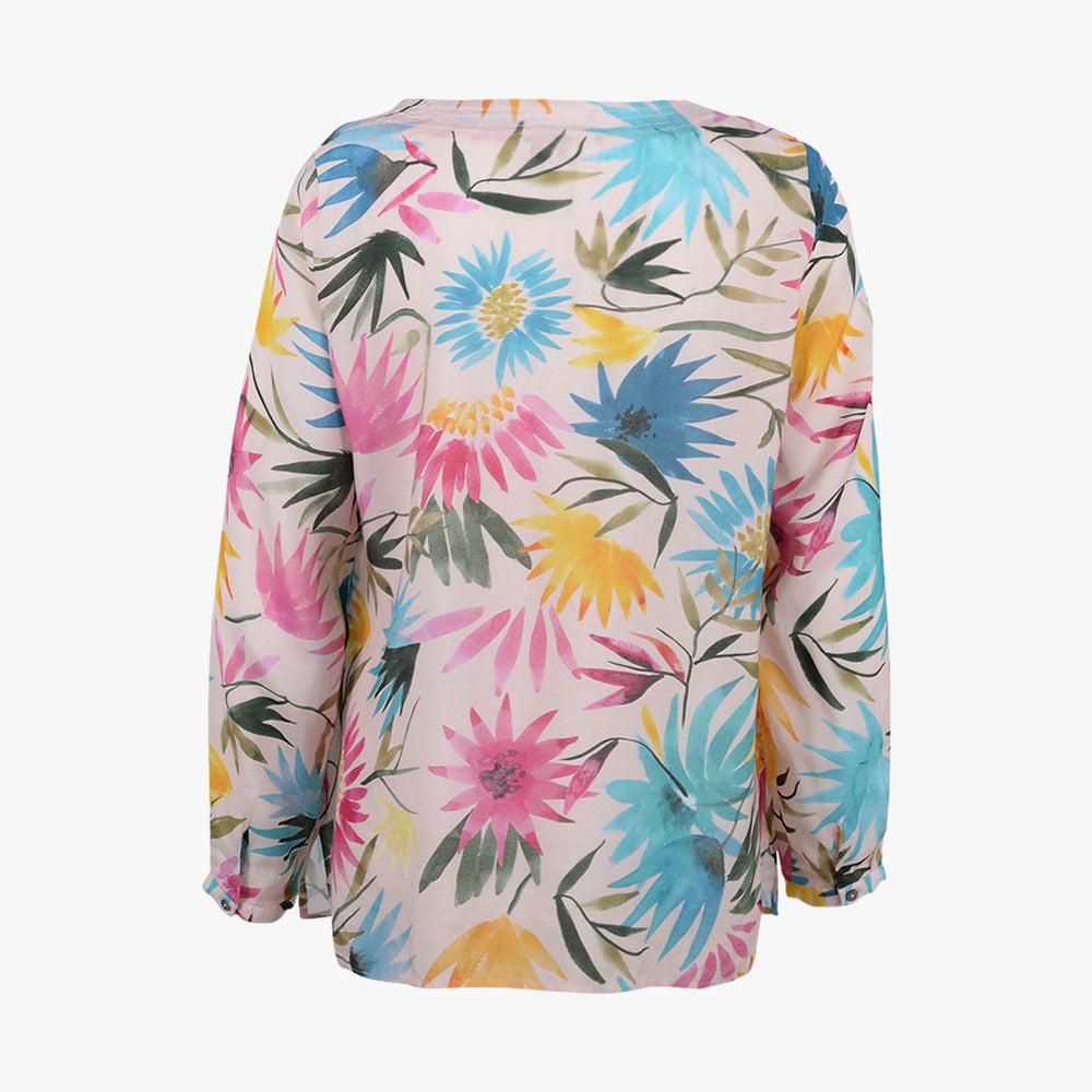 Tunikabluse Flowerprint (multicolor, 32) | multicolor